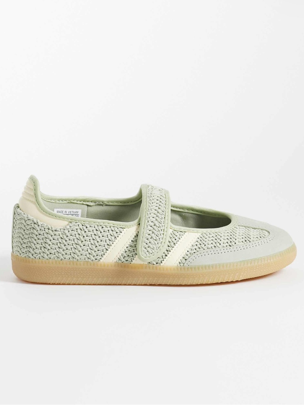 🍵 ADIDAS SAMBA JANE BASKETWEAVE GREEN 🍵